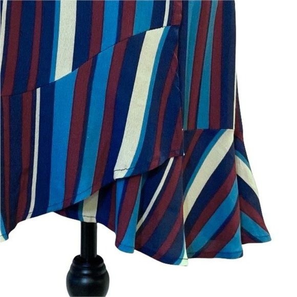 Band of Gypsies Annie Short Sleeve Ruffle Dress XS - Picture 8 of 15